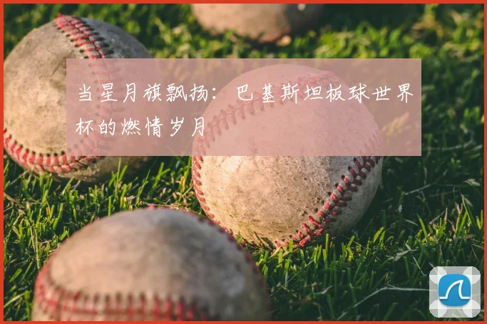 当星月旗飘扬:巴基斯坦板球世界杯的燃情岁月